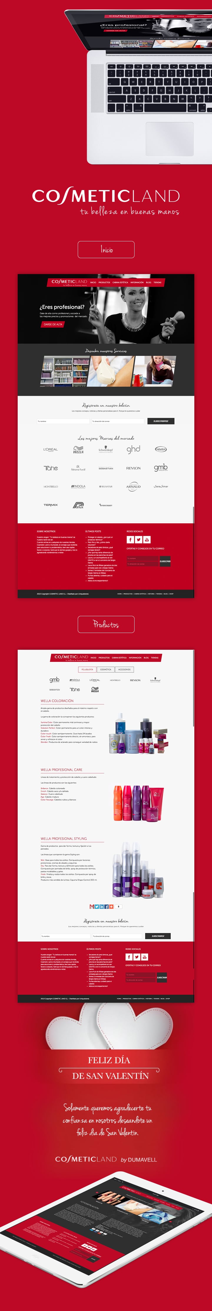 Web Cosmetic Land